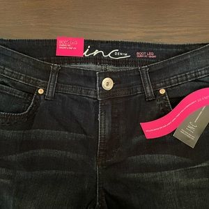Brand New INC Curvy Fit Bootcut Jeans 6S